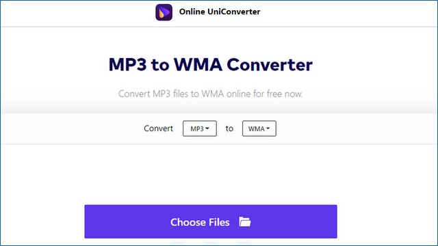 Wondershare Online Uniconverter