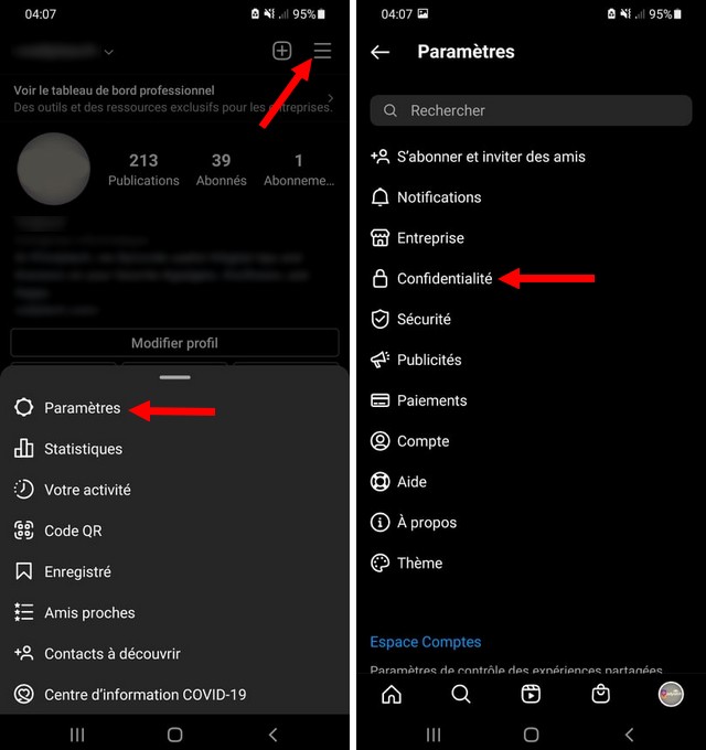 Comment désactiver son statut en ligne sur Instagram Info24Android