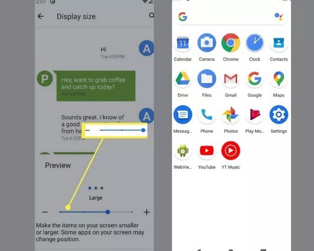 How to change icon size on android techhana
