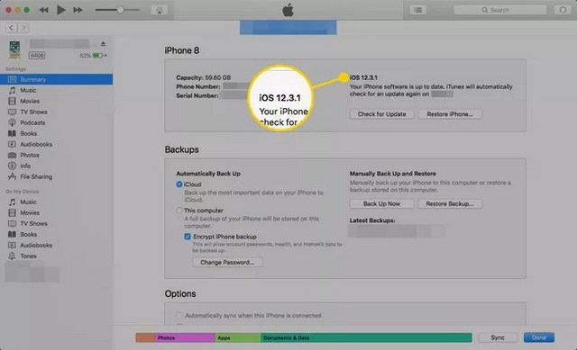 Sélectionner Mettre à jour