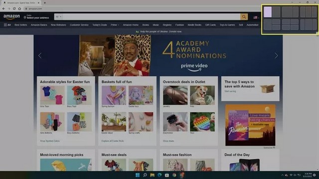 Show windows side by side