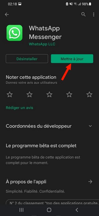 Application WhatsApp