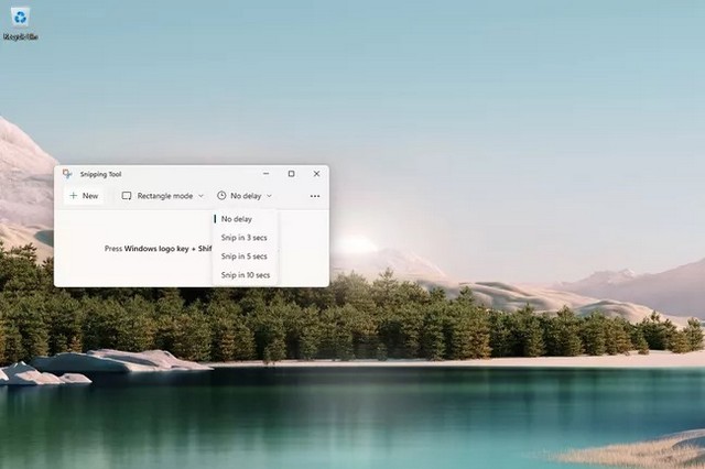 Screenshot on Windows 11