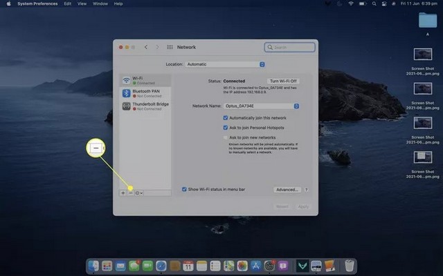 Comment bloquer les réseaux WiFi sur un Mac