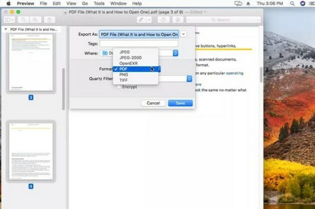 COMMENT MODIFIER UN PDF SUR MACBOOK PRO visual data 7