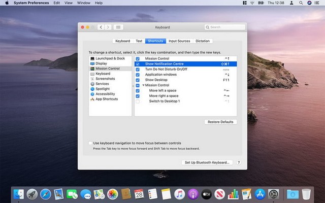Désactiver manuellement les notifications sur Mac