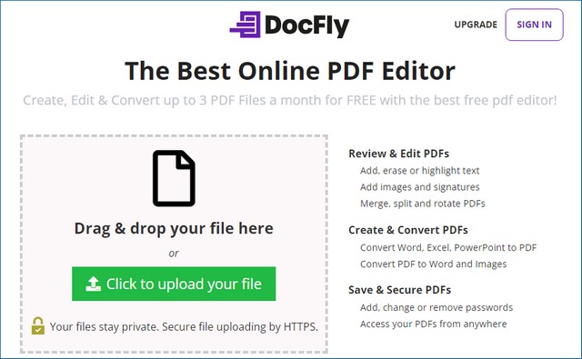DocFly - Modifier un document PDF