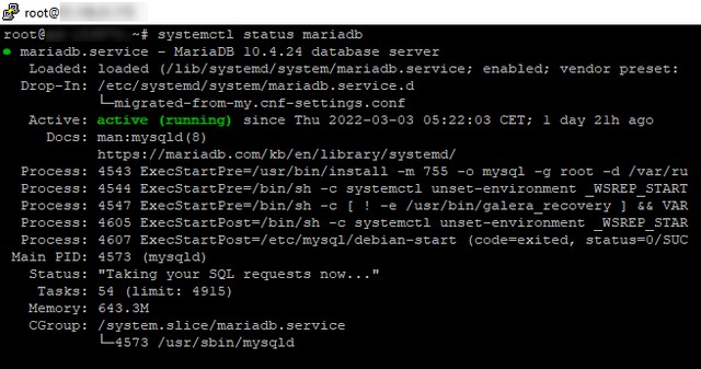 Installer MariaDB sur Debian 10