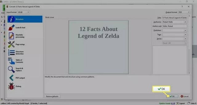 Edit Metadata