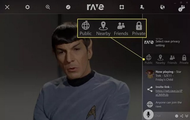 Share screen on Netflix