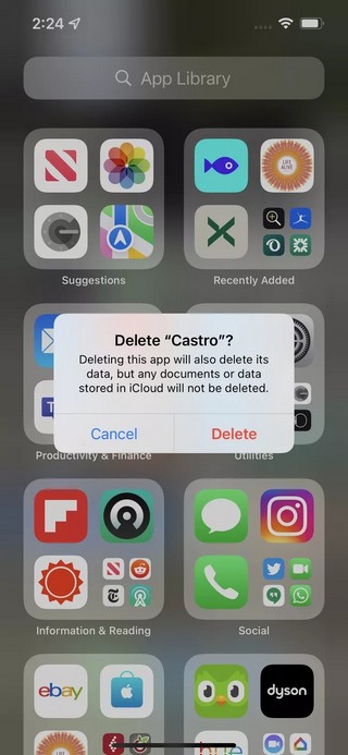 Delete Apps on iPhone 13