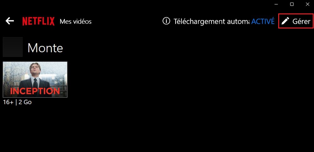 Télécharger des films et séries Netflix sur son PC