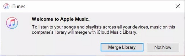 Utiliser Apple Music sur Windows 10