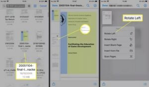 COMMENT CHANGER UN FICHIER EN PDF SUR IPHONE visual data 5