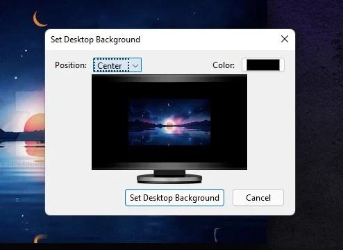 Comment changer le fond écran sur Windows 11
