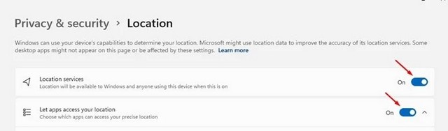 Comment désactiver le suivi de localisation