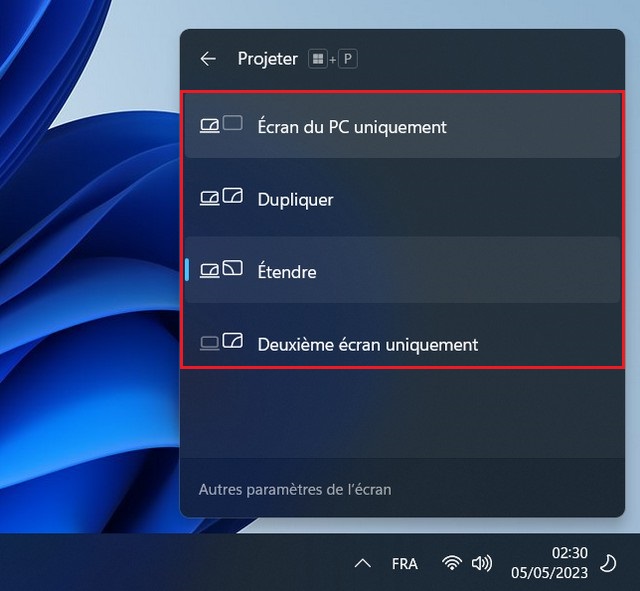 Configurer plusieurs écrans