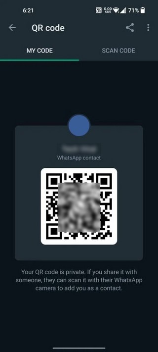 Créer un code QR WhatsApp