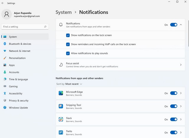 Désactiver les notifications d'écran de verrouillage
