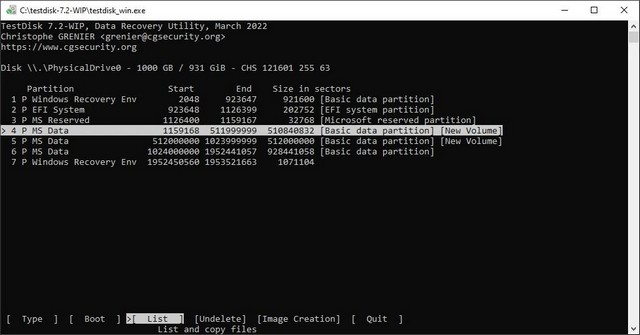Récupérer des données supprimées d'un disque dur