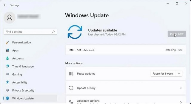 Réinstaller le pilote Wi-Fi dans Windows 11