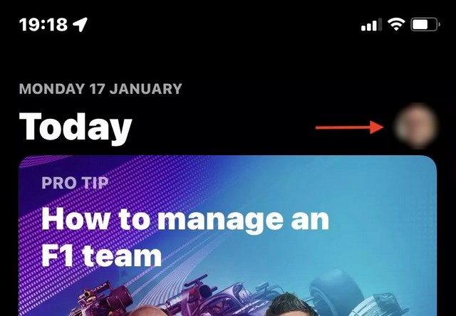 Appuyez sur votre photo de profil Netflix