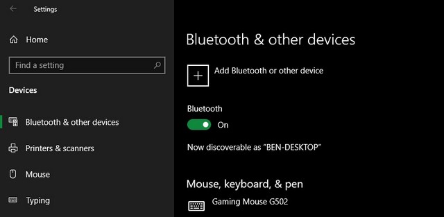 Comment activer Bluetooth sur Windows