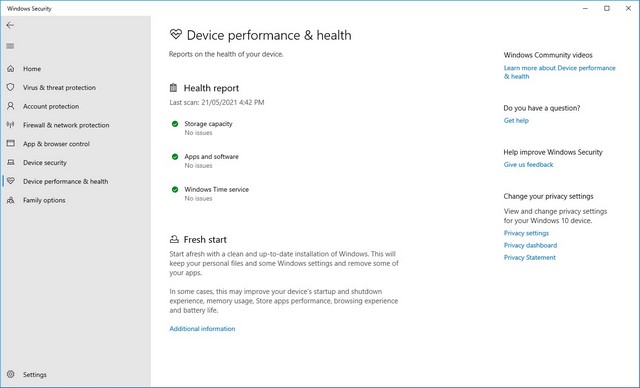 Comment vérifier la santé du PC