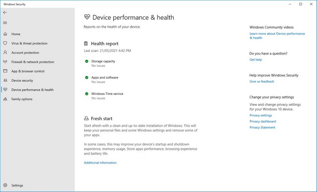 Comment vérifier la santé du PC