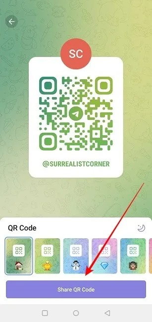 Créer un canal Telegram sur mobile