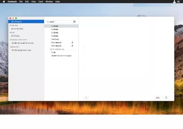 Importer des contacts macOS dans Outlook