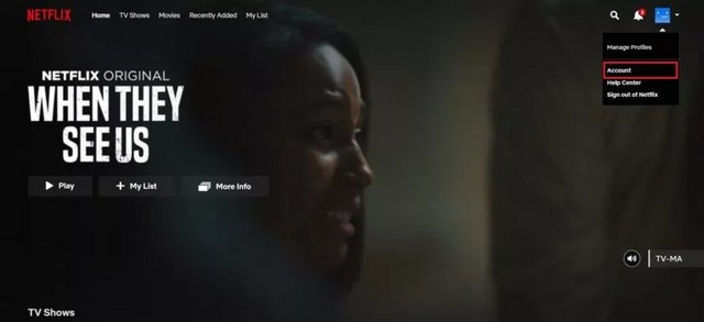 Supprimer l'historique de Netflix sur PC