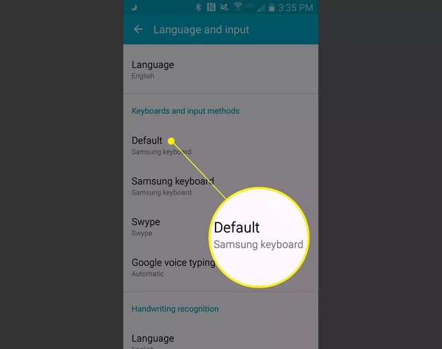 Activer le clavier Emoji sur un Samsung