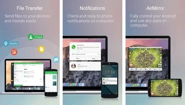 AirDroid - Contrôler son smartphone Android 