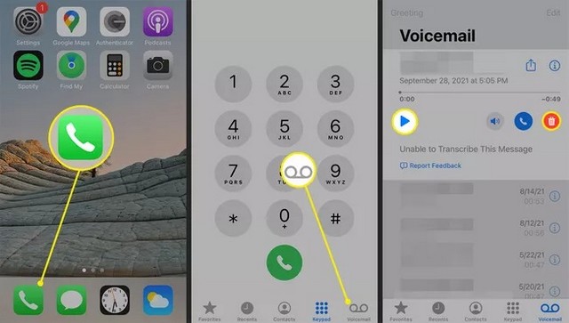 Comment vérifier la messagerie vocale sur iPhone 13
