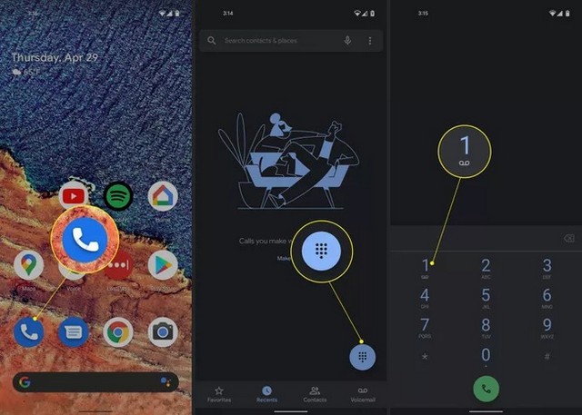 Configurer la messagerie vocale sur Android
