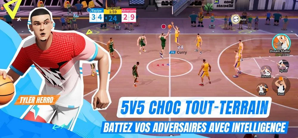 Dunk City Dynasty - jeu de basketball pour iPhone