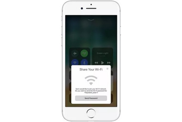 Partager un mot de passe Wi-Fi sur iOS 11