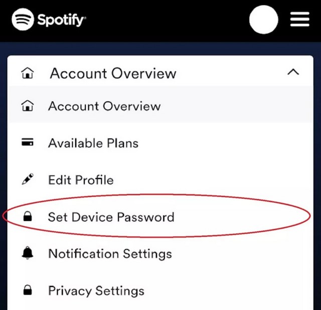 Spotify comment changer ou réinitialiser son mot de passe