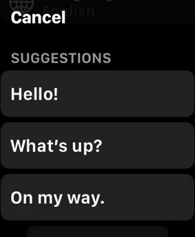 Utiliser WhatsApp sur Apple Watch