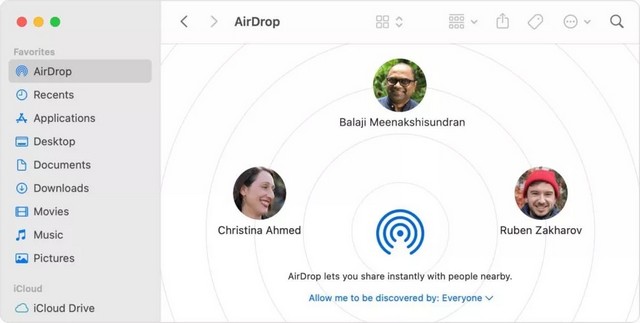 Comment utiliser AirDrop sur Mac