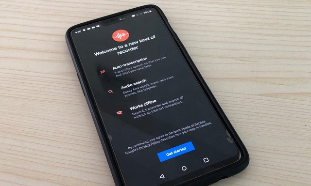 Comment utiliser application Google Recorder sur Android