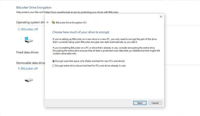 Crypter un disque dur sous Windows