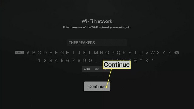 Entrer le SSID exact de votre réseau Wi-Fi