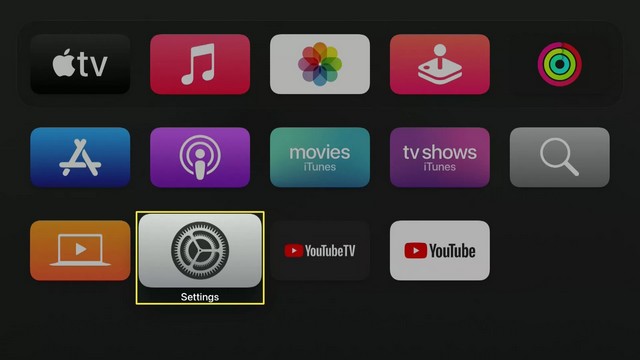 Paramètres Apple TV