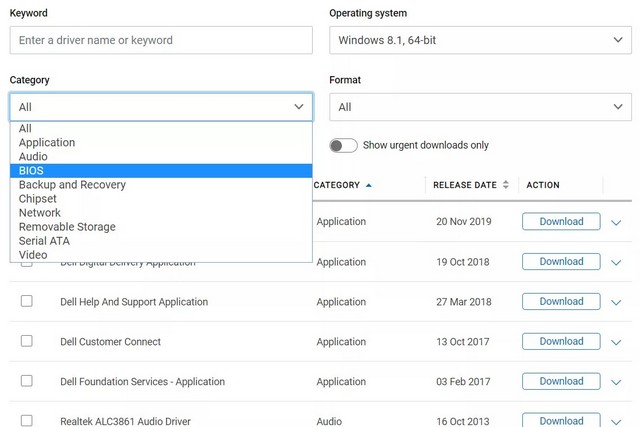 Comment mettre à jour le BIOS Dell