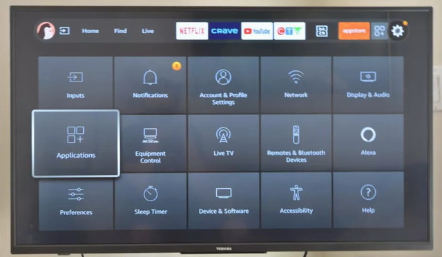 Paramètres Fire TV Stick