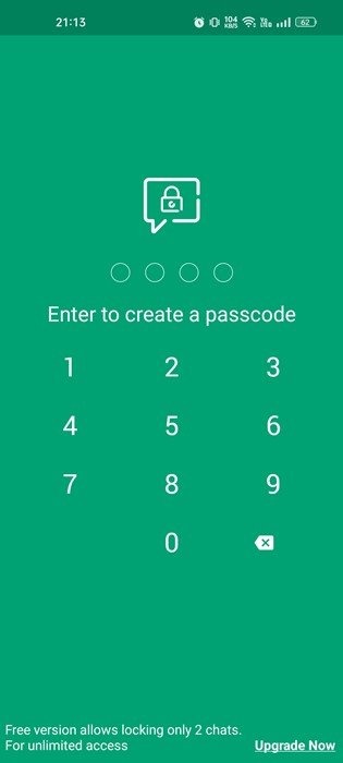 Verrouiller vos conversations sur WhatsApp