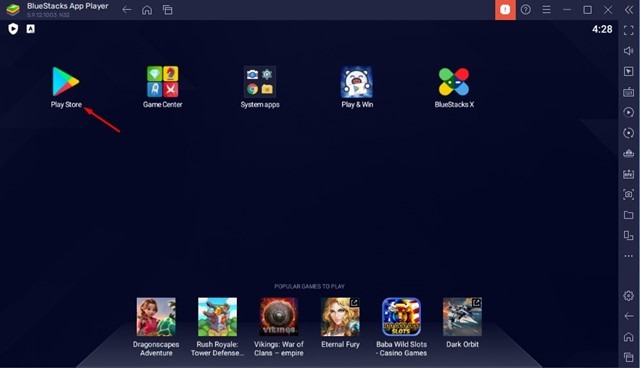 installer l'émulateur BlueStacks