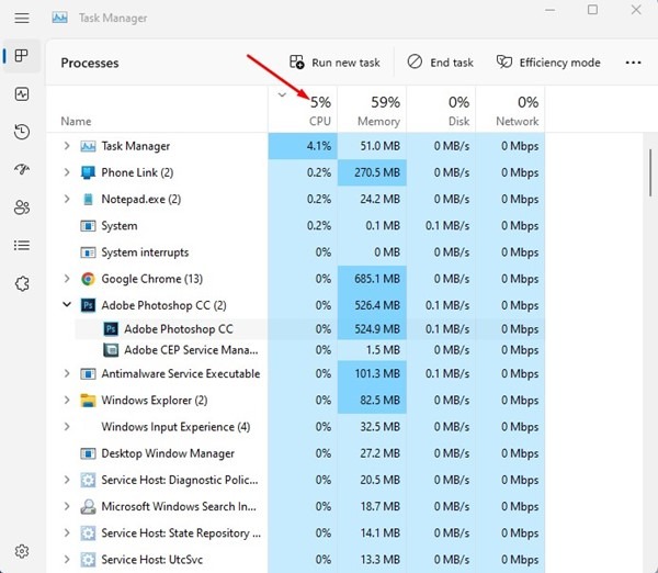Comment activer le mode efficacité dans Windows 11
